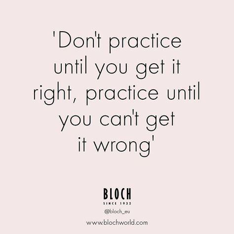 Practice makes perfect!   #bloch #blocheu #dance #dancequote Dance Quotes Dancers, Dance Quotes Inspirational, Dancer Quotes, Ballet Quotes, Dance Motivation, Jean Giraud, Practice Makes Perfect, Dance Quotes, Sports Quotes