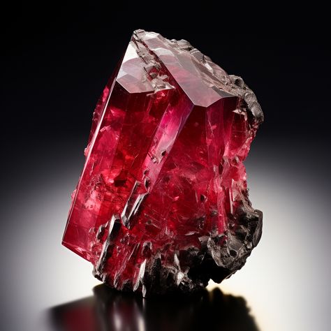 Bixbite Red Beryl, Bixbite Crystal, Red Beryl Jewelry, Red Beryl, Crystal Meanings, Aesthetic Beauty, Rare Gemstones, Amethyst Crystal, Crystals And Gemstones