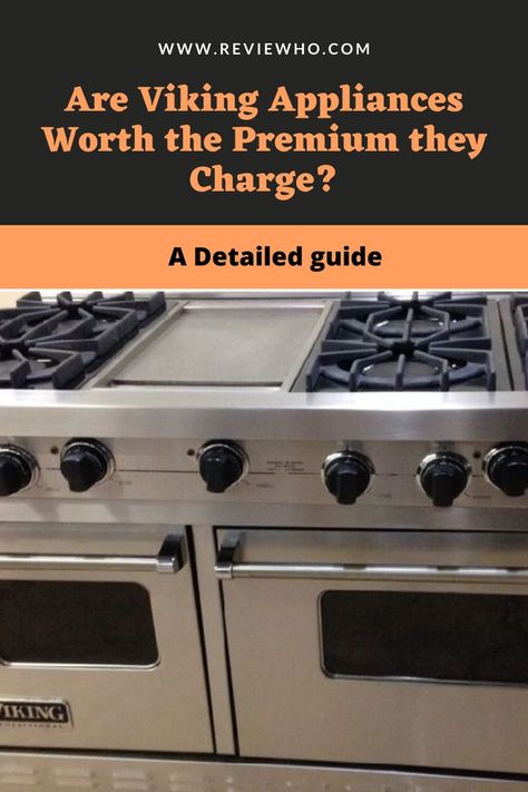 Are Viking appliances worth it? Viking Appliances Kitchen, Viking Range, Viking Appliances, Best Kitchen Appliances, Appliances Kitchen, Be Wise, Affiliate Products, Kitchen Products, Best Kitchen