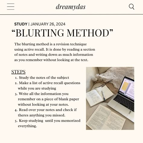 Best study tips & methods for students 📝 #blurting #study #rorygilmore #studytips #studymethods #highschoolstudent #howtostudy #motivation #inspiration #academia #coquette #university #productivity #college #school #study #studygram #pinterest motivation, inspiration, study #aesthetic #aesthetic study inspiration, school, university, uni girl, pinterest, study inspiration, School Writing Tips, Blurt Study Method, Blurting Study Technique, Study Schedule University, Study Revision Tips, Coquette Academic Validation, What Is Blurting Method, Studying Techniques High School, Study Methods University