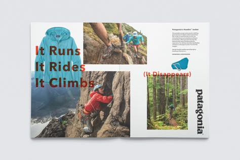 Behance :: For You Drone Branding, Tourism Magazine, Magazine Page Layouts, Patagonia Brand, Lookbook Design, Portfolio Project, Nature Instagram, Magazine Layout Design, Printed Matter