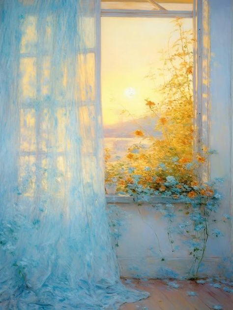 Pre Raphaelite Art, Famous Paintings, Beautiful Painting, Aesthetic Painting, Yellow Aesthetic, Ethereal Art, Contemporary Landscape, Pastel Art, Light Painting