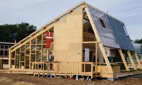 Solar Decathlon Europe 2014 – in pictures | Environment | The Guardian Solar Decathlon, Versailles France, Solar Power House, Solar House, Roof Solar Panel, Versailles, Decathlon, The Guardian, Solar Power