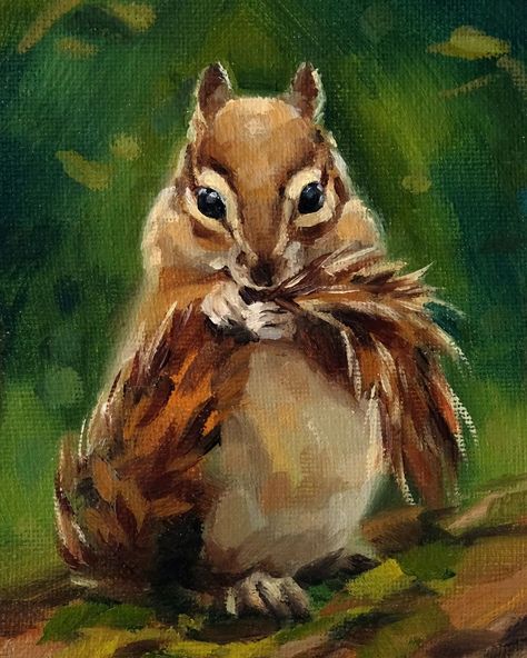 🐿 "Cleansing" This cute squirrel is cleaning its tail with his *tiny* little paws... 🥹 or perhaps cleansing his energy? ✨️ Original Painting Available ✨️ 7x9" Thrifted Frame ✨️ Oil Paint #squirrel #squirrelpainting #winsorandnewton Squirrel Oil Painting, Squirrel Painting, Animal Paintings Acrylic, Paint Shirts, Concept Ideas, Cute Squirrel, Framed Oil Painting, Oil Painters, Sketchbook Art