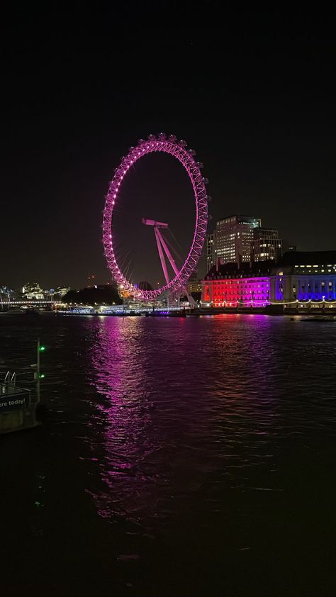 London City Night, London Eye At Night, Night Wallpaper, City Night, London Love, London Eye, London City, At Night, London