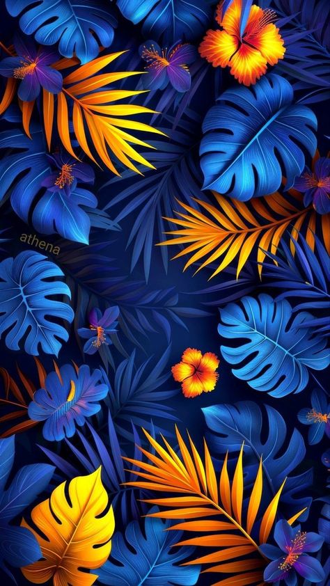 Leaves Wallpaper Iphone, Money Wallpaper Iphone, Room Mat, Iphone Wallpaper Video, Tropical Background, Zen Doodle Art, Original Iphone Wallpaper, Abstract Art Wallpaper, Tropical Blue