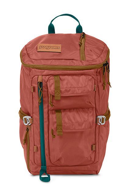 Your go-to first day of school backpack just got an upgrade. Well-placed zippers, carabiners, and straps for packing extra gear make this sack fundamental for any trip. Jansport Watchtower Backpack, $90, available at Jansport.  #refinery29 http://www.refinery29.com/hiking-backpacks#slide-8 Topo Backpack, Burton Backpack, Designer Laptop Bag, Best Travel Backpack, Backpack Outfit, Outdoor Backpacks, Hiking Fashion, Backpacking Gear, Stylish Backpacks