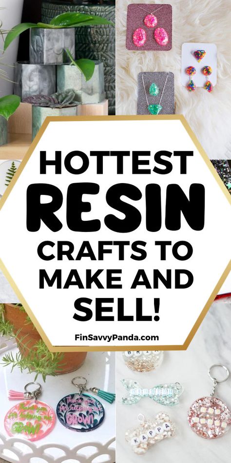 Easy Resin Crafts, Crafts For Adults To Sell, Epoxy Resin Diy, Resin Crafts Tutorial, Diy Resin Projects, Dollar Tree Finds, Crafts For Adults, Resin Jewelry Diy, Epoxy Resin Crafts