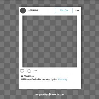 Image result for blank instagram graphic Instagram Frame Prop, Instagram Post Layout, Instagram Cutout, Picture Frame Template, Instagram Props, Cutout Frame, Frame Technology, Photo Cutout, Border Templates