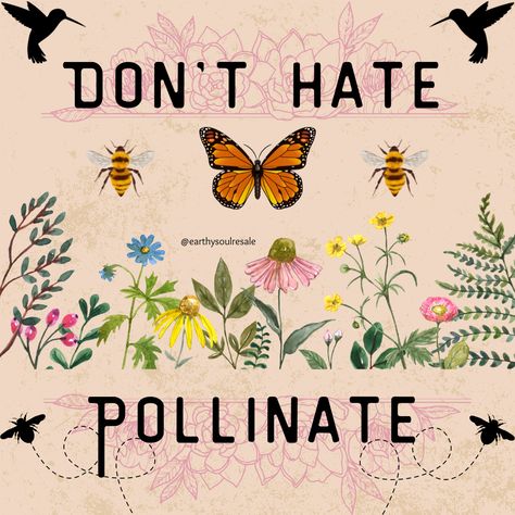 Pollination Bulletin Board Ideas, School Pollinator Garden, Save The Bees Art, Self Pollination And Cross Pollination, Pollinators Poster, Save The Bees Poster, Charity Poster, Community Quotes, Bee Conservation