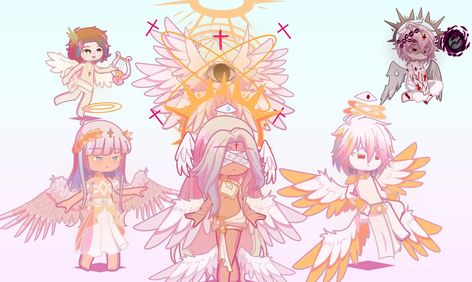 Gacha God Oc, Gacha Angel, God Character, Gacha Custom Poses Couple, Angel Oc, Gacha Codes, Gacha Characters, Fnaf Oc, Oc Inspiration