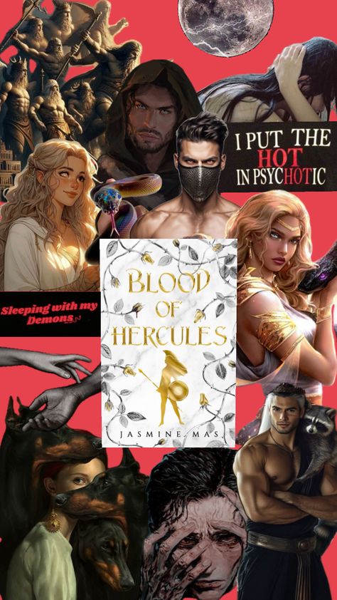 Blood of Hercules by Jasmine Mas Winter Books, Fantasy Books To Read, Dark Romance Books, Book Annotation, Dream Book, Book Nerd Problems, Romantic Books, Fan Book, Book Inspiration