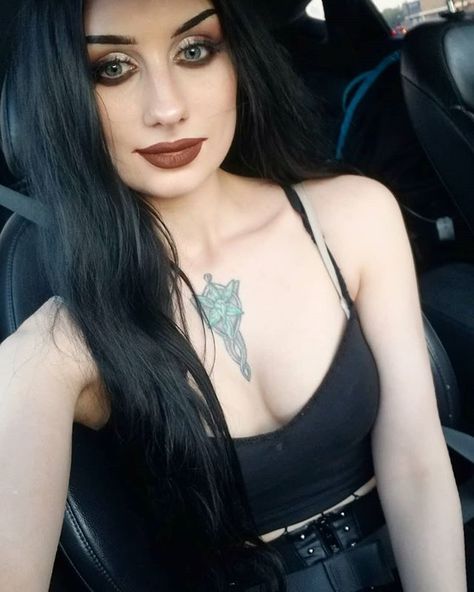 Zoie Campbell (@theblackmetalbarbie) • Instagram photos and videos Inked Girls, For Today, Black Metal, Fashion Models, Camisole Top, Nose Ring, Wonder, Models, Tank Tops