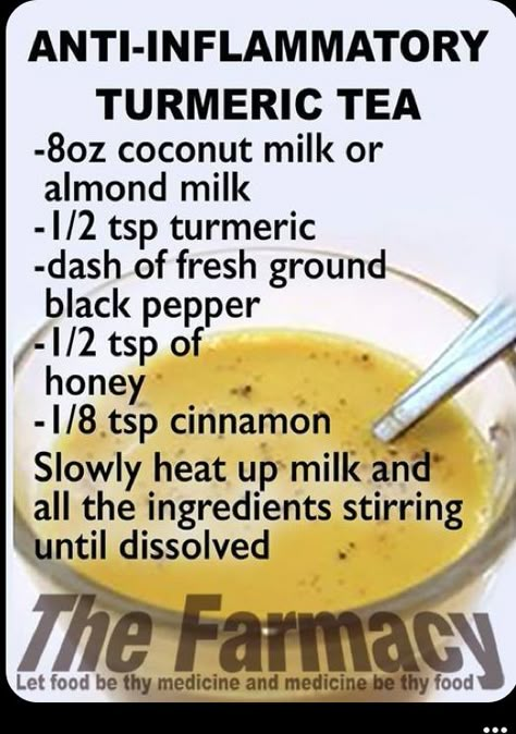 Tumeric Tea Recipe Inflammation, Turmeric Drinks For Inflammation, Inflammatory Diet Recipes, Turmeric Drink, Inflammation Recipes, Anti Inflammation Recipes, Turmeric Recipes, Inflammatory Recipes, Health Drinks