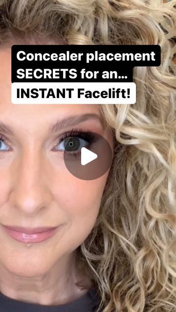 Abigail Quinn on Instagram: "This strategy is worth ur time!  Makeup placement matters - and this really does work to lift the face!!  (Especially for those of us 40+)  🚨 I DO recommend a quality concealer that’s not going to cake up and get all funky on you.   🙋‍♀️I use an anti-aging formula that helps cancel out my dark circles & puffiness and is super hydrating!  💅🏼 Plus it’s got long-lasting, sweat-resistant coverage!   👉Comment ➡️ Facelift ⬅️ for the link to the concealer and brushes used!   🔥Save for later!  ❤️ Follow for me beauty tips!   #Makeuphacks #easymakeup #easymakeuptutorial #makeuptutorial #makeuptips #makeuptipsandtricks #makeupforbeginners #bellame #bellamebeautyofficial #bellamebeauty #antiagingmakeup #antiagingskincare #hyaluronicacid #crueltyfreemakeup  #makeupid 40 Plus Makeup Over 40, Concealer Tips How To Apply Over 40, Make Up In Your 40's For Women, Under Eye Concealer Over 40, 40 Year Old Makeup Ideas, Makeup For 40 Year Old Women, Makeup In Your 40s Over 40, Makeup Tips For Over 40, Face Lifting Makeup