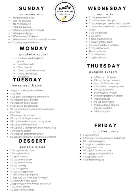 Healthy Vegetarian Weekly Meal Plan, Week Diet Plan Vegetarian, 7 Day Vegetarian Meal Plan, 1 Week Vegetarian Meal Plan, Kale Spaghetti, Vegan Monthly Meal Plan, Healthy Vegetarian Meal Plan, Moroccan Chickpea Soup, Moroccan Soup