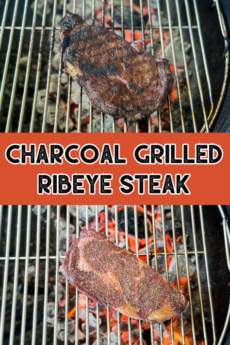 When done right there is nothing better than a steak cooked over charcoal. Get all the tips for grilling a perfect ribeye (or any steak cut) over hot coals and save this pin for your next backyard cookout! Cooking The Best Steak, Grilled Ribeye Steak, Grill Steak, Ribeye Steak Recipes, Grilled Ribeye, Hot Coals, Grilled Steak Recipes, Steak Cuts, Sliced Steak