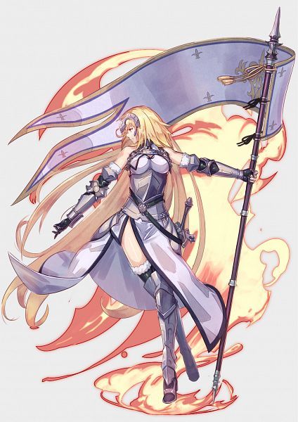 Joan of Arc (Fate/Apocrypha) (1028x1454 670 kB.) Joan Of Arc Fate, Fate Apocrypha, Your Name Anime, Fate Anime, Jeanne D'arc, Joan Of Arc, Fate Series, Image Boards, Pretty Art