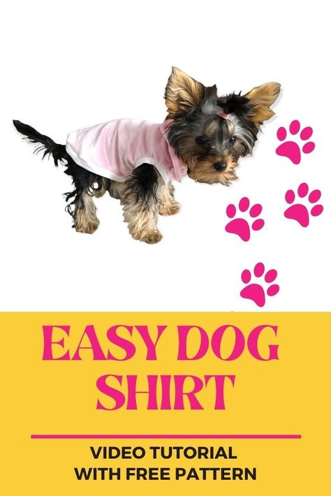 Diy Dog Clothes Pattern, Sewing Dog Clothes, Sew Dog Clothes, Dog Hoodie Pattern, Diy Dog Clothes, Dog Shirt Pattern, Small Dog Clothes Patterns, Dog Clothes Pattern, Dog Clothes Patterns Sewing