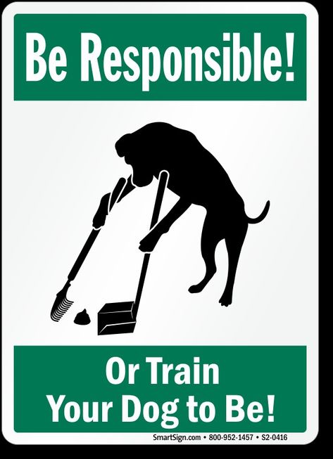 No Pooping Dog Signs, Pick Up After Your Dog Sign, Dog Park Signage, Pooping Dog, Sheep Herding, Be Responsible, Cartoon Monkey, Dog Groomer, Up Dog