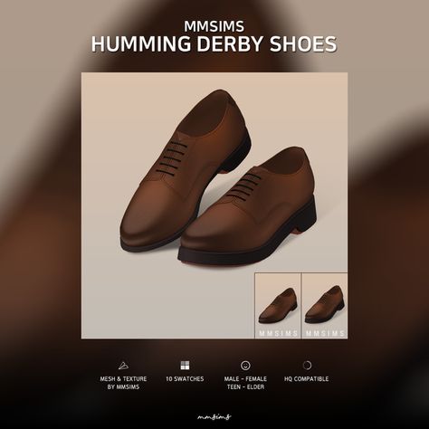 MMSIMS Humming Derby Shoes | MMSIMS on Patreon Sims 4 50s Cc Male, Sims 4 Male Shoes Cc, Sims 4 Male Shoes, Sims 4 Male, Mods Sims 4, Los Sims 4 Mods, Sims 4 Male Clothes, Die Sims 4, Cc Shoes