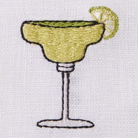 Sferra Bevande Embroidered Cocktail Napkins - White/Multi / Cocktail Napkins (6 x 6) (Pack of 4) Luxury Napkin, Embroidered Cocktail Napkins, Beadwork Embroidery, Embroidered Napkins, Colorful Embroidery, Diy Bracelet Designs, Embroidery Top, Painting Inspo, Crochet Cross