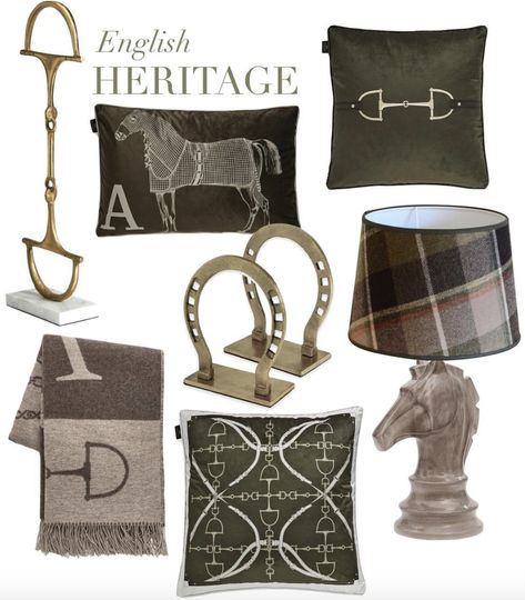 English Equestrian Decor, Equestrian Aesthetic Bedroom, Modern Equestrian Decor, Equestrian Chic Decor, Equestrian Bedroom, Horse Themed Bedrooms, Country Manor House, Old School Aesthetic, Horse Bedding