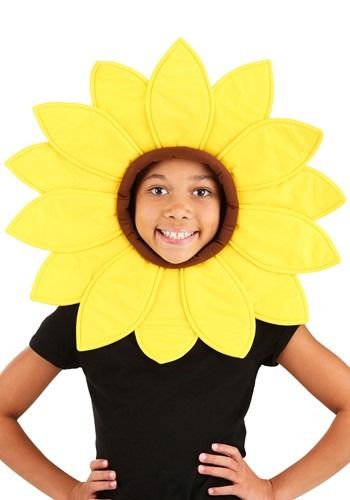 Sunflower Costume, Fabric Petals, Be A Sunflower, Sunny Disposition, Green Gloves, Flower Costume, Funny Costumes, Boy Costumes, Yellow Fabric