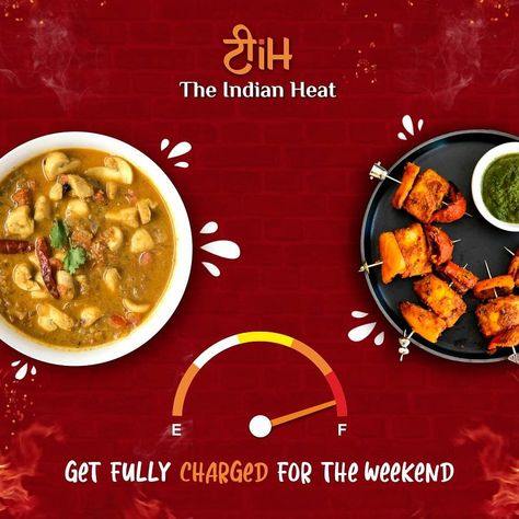 Chinese Food Social Media Design, Weekend Food Creative Ads, Diwali Food Creative Ads, Mutton Rogan Josh, Restaurant Quotes, Mushroom Masala, Food Brand Logos, Chinese Food Restaurant, Food Marketing