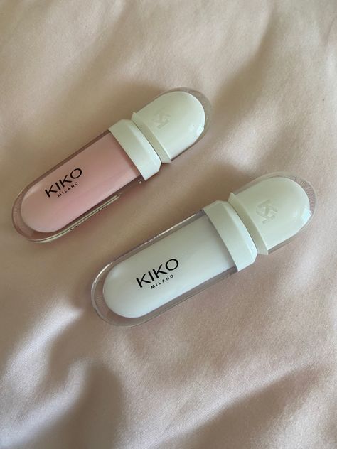 Kiko Lipgloss, Curvy Casual Outfits, Sephora Skin Care, Lip Balm Set, Simple Skincare Routine, Victoria Secret Pink Bags, Fancy Makeup, Kiko Milano, Pretty Skin