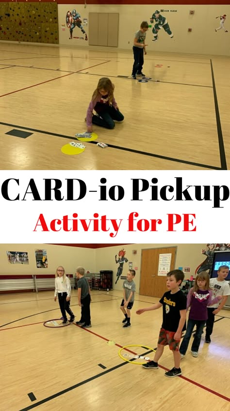 PE teacher Madalyn Vaudrin shares her awesome activity idea! Can be used as a warm-up or instant activity. 1st Grade Gym Activities, Middle School Pe Activities, Inside Pe Games, School Jogathon, Homeschool Gym Class Ideas, Adaptive Physical Education Activities, Adaptive Pe Activities, Preschool Pe Activities Motor Skills, Gym Activities