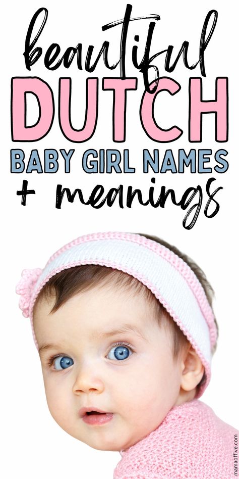 Baby girl names. Lovely girl names and meanings. Dutch Girl Names, Traditional Girl Names, Girl Names And Meanings, Denmark Girls, Dutch Names, Names And Their Meanings, Best Baby Names, Dutch Baby Names, Uncommon Baby Names