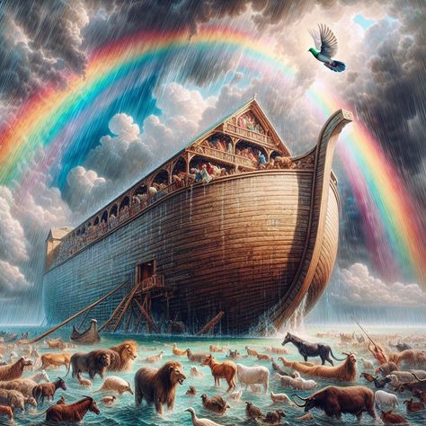 Noah, ark, rain, dov | Bible Art Noahs Ark Picture, Noahs Ark Art, Biblical Backgrounds, Noah Boat, Noah’s Ark Drawing, Noahs Ark Painting Canvases, Noah Bible, Rain Dove, Noah’s Ark Art