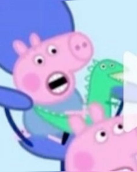 il a ete prouver que george pig le petit frere de peppa est un autiste qui souffre de trouble du spectre-It has been proven that George Pig, Peppa's little brother, is autistic and suffers from spectrum disorder. George Pig, Spectrum Disorder, Little Brother, Peppa Pig, Blue