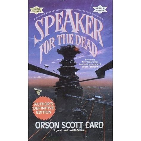 :) Ender Wiggin, Speaker For The Dead, Ender's Game, Orson Scott Card, Series Books, Best Novels, Science Fiction Books, Card Book, Science Fiction Fantasy