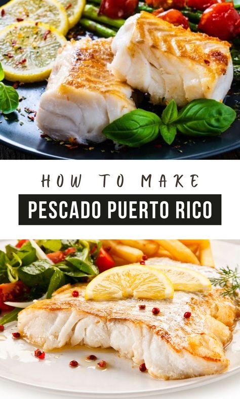 Puerto Rican Recipe, Healthy Latin Recipes, Crispy Fried Fish, Hispanic Dishes, Pescetarian Recipes, Carribean Food, Puerto Rican Dishes, Puerto Rico Food, Boricua Recipes