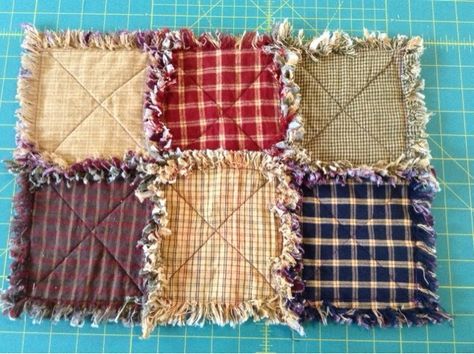 Rag Quilts for Beginners | ... pitcure 1st just to keep you motivated it s a very simple rag or ragg Rag Quilt Instructions, Denim Rag Quilt, Rag Quilting, Flannel Rag Quilts, Rag Quilt Tutorial, Quilt Instructions, Rag Quilt Patterns, Beginner Quilting, Place Mats Quilted