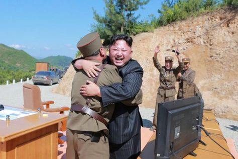 U.S. military says it can counter new North Korean missile threat | Reuters Kim Jung Un, Meme Page, Pictures Of The Week, Tough Guy, North Korean, Morning Humor, North Korea, Dankest Memes, Funny Jokes