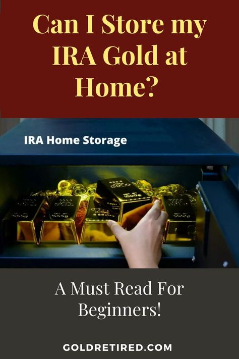 Can I store my IRA gold at home? Is this allowed by the IRS or will doing so land me in trouble? How can I store the IRA gold safely and legally? Today we shall take a look at this interesting topic, in a bid to help you understand how to go about the storage of IRA-approved gold. If this sounds interesting to you, then read on to find out more. #IRA #Gold Gold Ira, Gold Investment, The Ira, Reading For Beginners, Roth Ira, Investment Tips, Interesting Topics, How To Go, Must Read