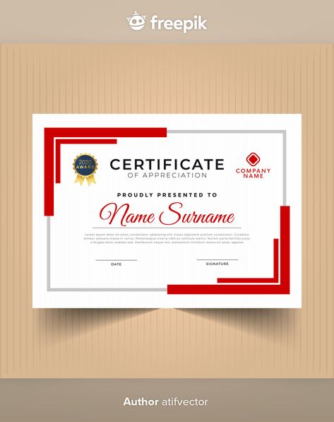 Certificates Design Ideas, Modern Certificate Design Ideas, School Certificate Design, Certificate Frame Design, Certificate Design Ideas, Modern Certificate Design, Bee Certificate, Memo Format, Certificate Designs