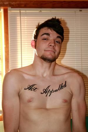 Act Appalled Pectus Excavatum, Cool Chest Tattoos, Chest Piece, Chest Tattoo, Surgery, Tattoo Quotes, Acting, Tattoos