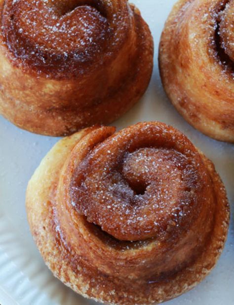 This morning buns recipe is light and flaky with gooey cinnamon and a hint of orange. The perfect cross between a cinnamon bun and a yummy croissant! - Everyday Dishes & DIY Morning Buns Recipe, Morning Buns, Pulses Recipes, Morning Bun, Buns Recipe, Bun Recipe, Sweet Roll, Cinnamon Buns, Cinnamon Rolls