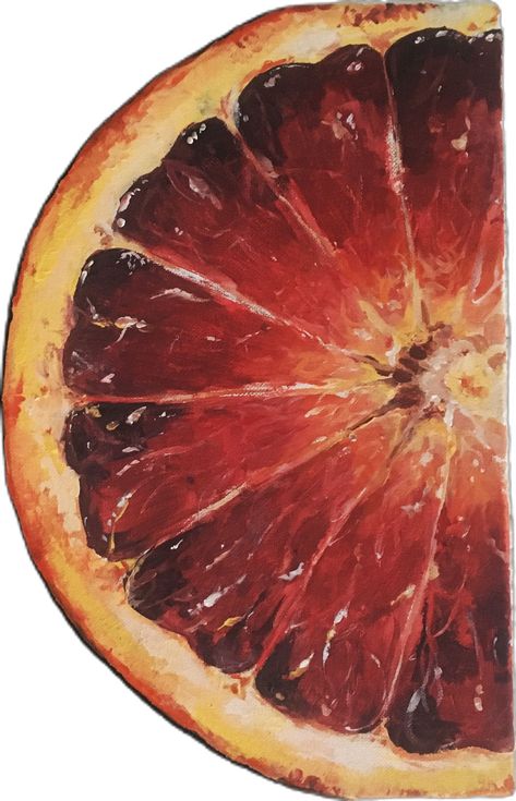 Grapefruit Painting, Grapefruit Art, Landing Ideas, Scrapbook Printing, Art Light, Acrylic Artwork, Juicy Fruit, Fruit Art, Acrylic Canvas