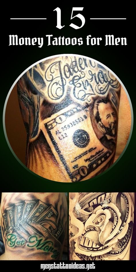 #money #tattoo #tattoos #ideas #designs #men #formen #menstattooideas Dollar Tattoo Ideas, Tattoo Ideas Money, Money Tattoos For Men, Money Tattoos, Best Tattoo Ideas For Men, Dollar Tattoo, Tattoo Ideas For Guys, Money Tattoo, O Tattoo