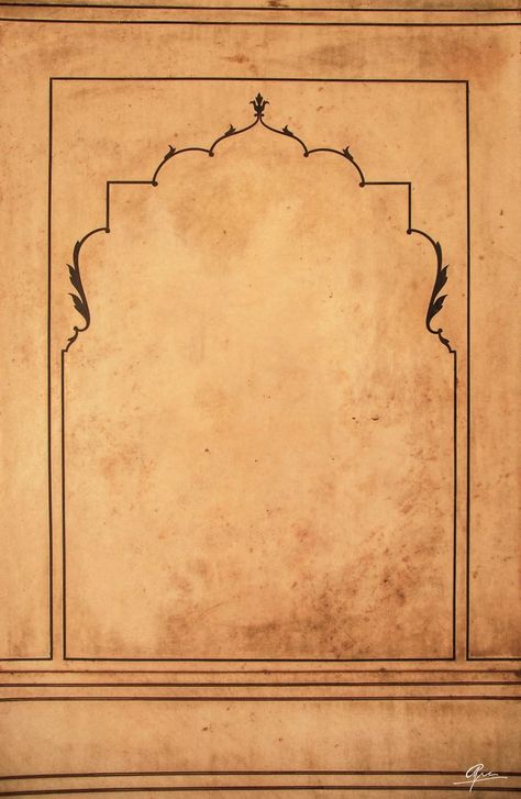 India Background Design, Jain Backgrounds, Mughal Architecture Illustrations, Indian History Project Ideas Creative, Mughal Background, Mughal Illustration, Jharokha Painting, Jharokha Art, Mughal Embroidery