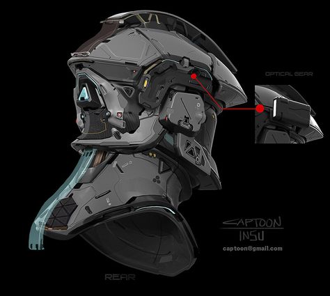 ArtStation - Sci-Fi Helmet (A Very old image) Sci Fi Exoskeleton, Scifi Helmet, Cyberpunk Props, Wolf Helmet, Sci Fi Mask, Sci Fi Helmet, Sci-fi Helmet, Cyberpunk Helmet, Combat Helmet