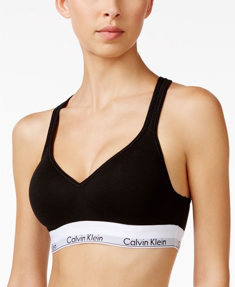 Modern Bra, Exercise Outfits, Calvin Klein Bra, Padded Bralette, Painted Jeans, Padded Sports Bra, Soft Toothbrush, Gym Clothes, Black Bralette