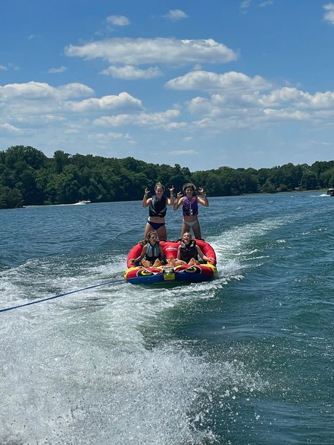 Summer Lake Party, Lake Birthday Party, Boat Tubes, Party Boats, Lake Birthday, Boat Summer, Lake Party, Lake Days, Country Summer