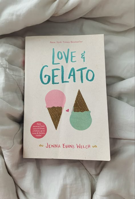 Love Gelato, Love And Gelato, Reading Motivation, Unread Books, Recommended Books To Read, Summer Books, Top Books To Read, Reading Journal, Summer Reading