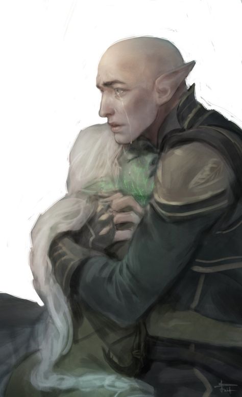 (20) If I have to choose between sacrificing Lavellan and Solas to save the world ....... – @pickled0ctopus on Tumblr Dragon Age Elf, Dragon Age Inquisition Solas, Anders Dragon Age, Dragon Age Solas, Da Inquisition, Solas Dragon Age, Dragon Age Inquisitor, Dragon Age Romance, Dragon Age Rpg